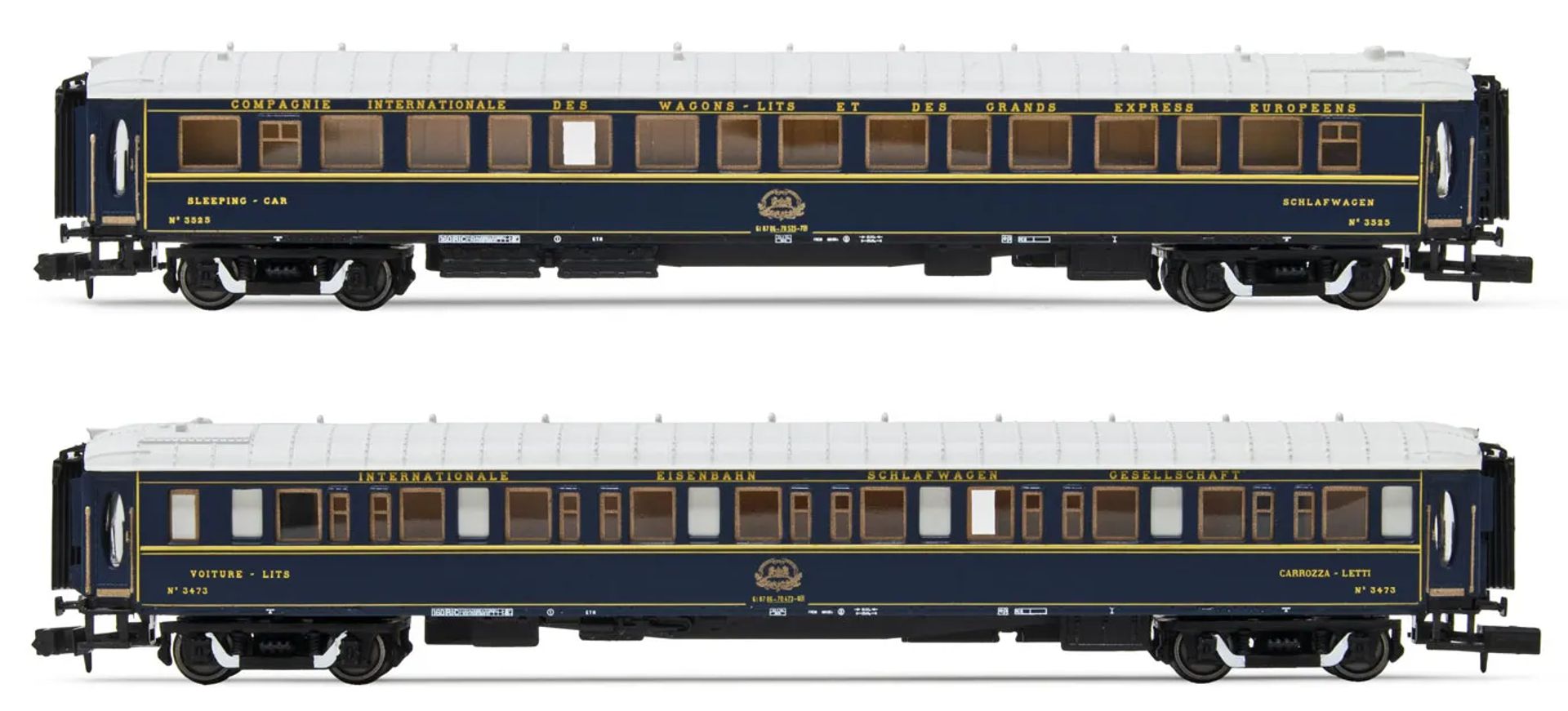Arnold HN4400 - 2er Set Schlafwagen, VSOE, Ep.IV-V 'Venice Simplon Orient Express'