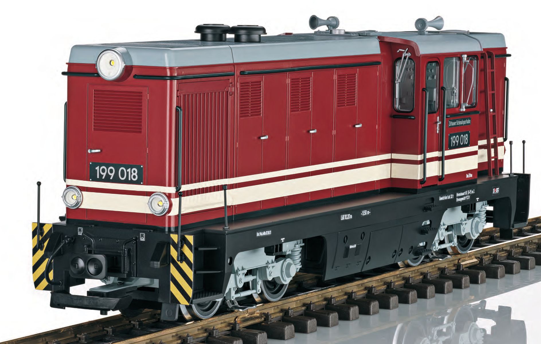 LGB 26450 - Diesellok 199 018, SOEG, Zittauer Schmalspurbahn, Ep.VI, DC-MFX-Sound