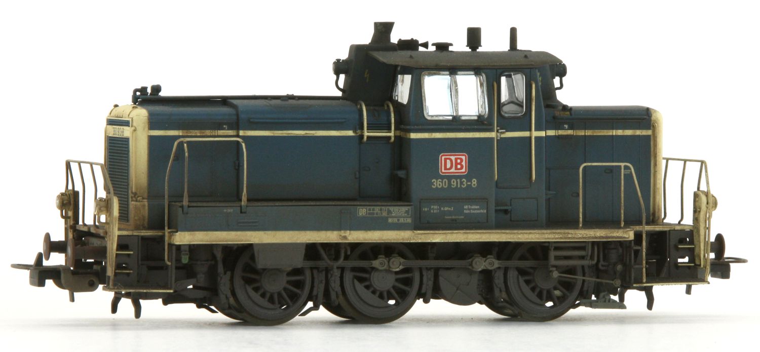 Saxonia 87037 - Diesellok 360 913-8, DBAG, Ep.V, gealtert