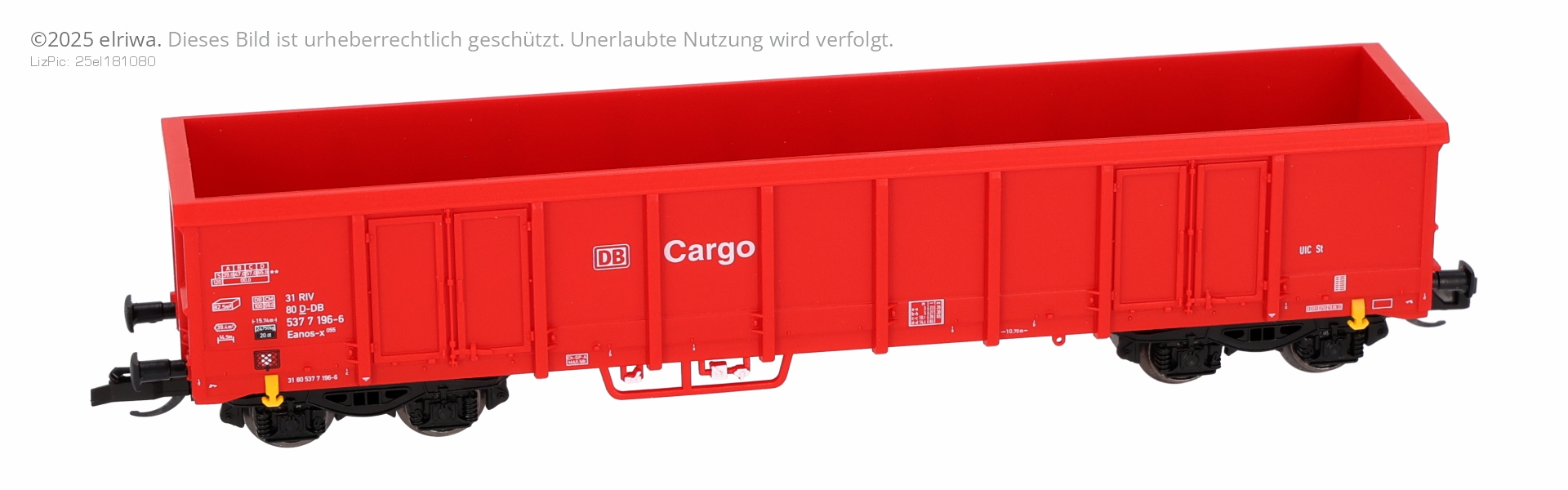 Tillig 15699-A25 - Offener Güterwagen Eanos-x 055, DB-Cargo, Ep.VI
