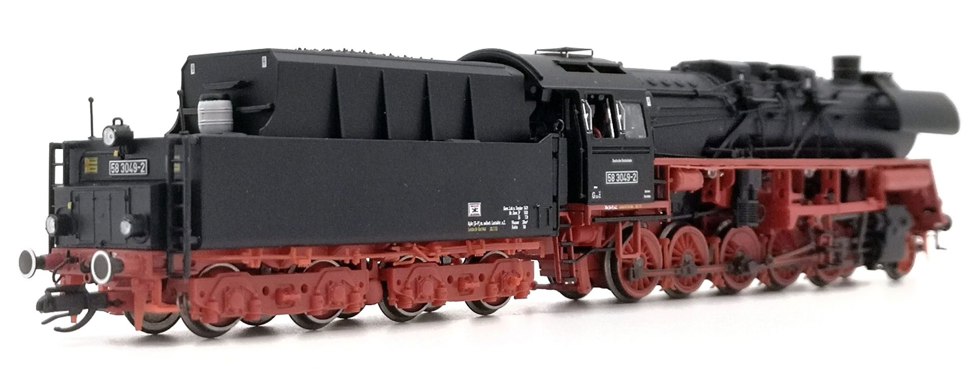 Saxonia 120130 - Dampflok 58 3049-2 mit T28-Tender, DR, Ep.IV