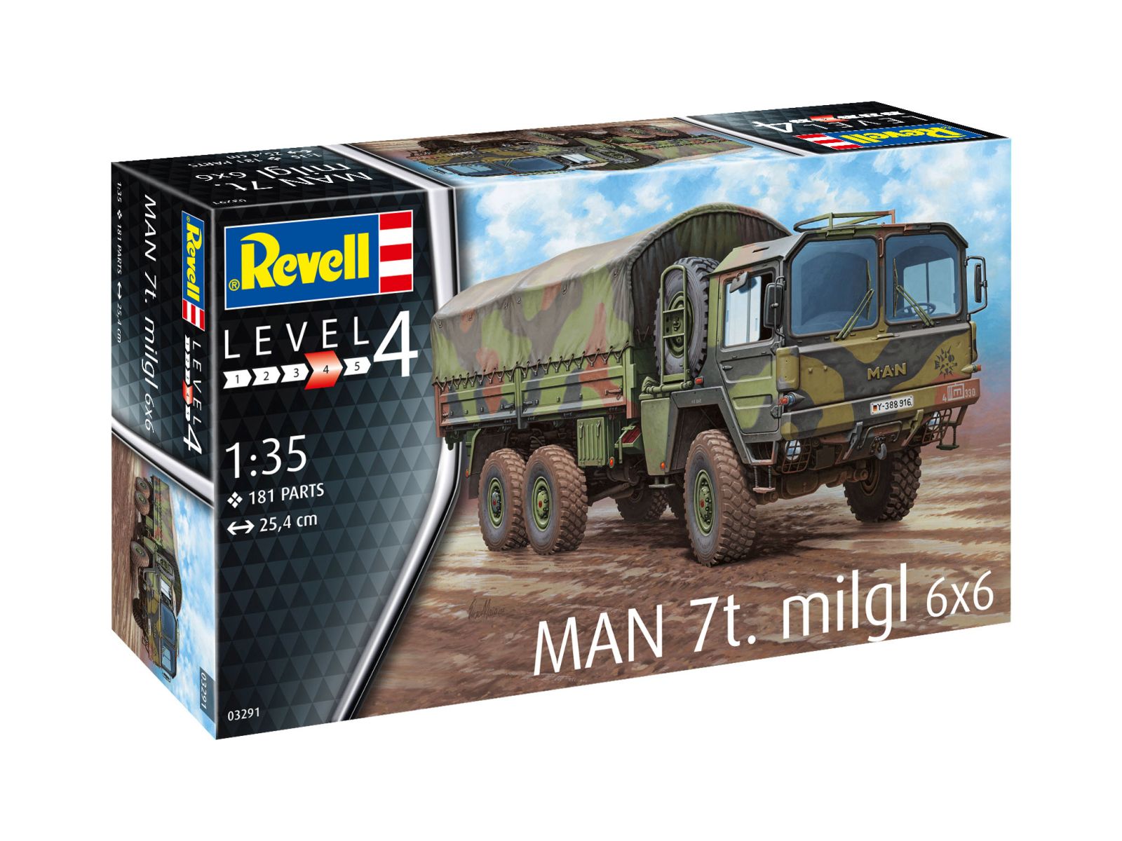 Revell 03291 - MAN 7t milgl 6x6