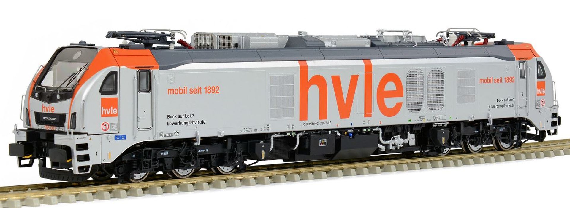 Sudexpress S1590010 - Stadler Dual-Mode Lok 159 001-7, HVLE, Ep.VI, DC-Sound