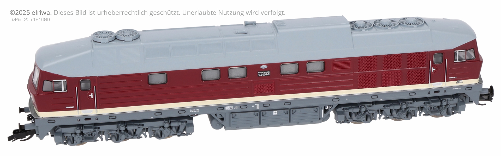 Roco 7380008 - Diesellok 142 006-6, DR, Ep.IV