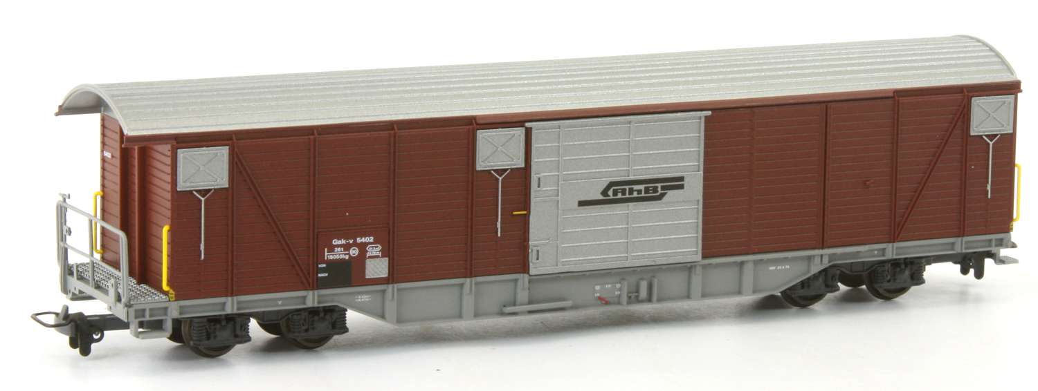 Bemo 2278172 - Gedeckter Güterwagen Gak-4 5402, RhB, Ep.V