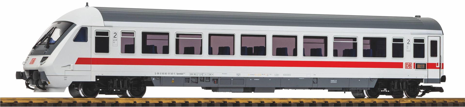 Piko 37676 - Steuerwagen IC, 2. Klasse, DBAG, Ep.VI