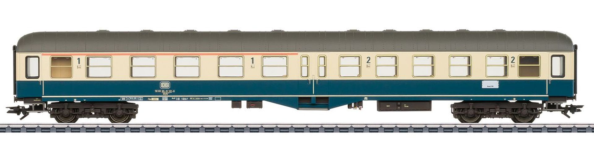 Märklin 43127 - Personenwagen ABylb 411, 1./2. Klasse, DB, Ep.IV