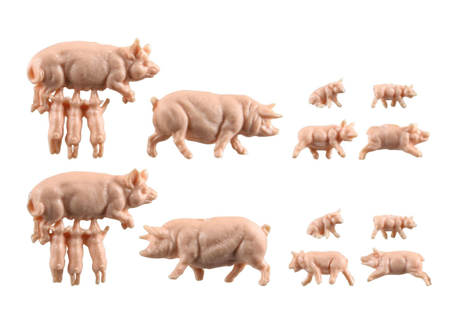 Vollmer 43740 - Schweinestall m.Schweinen