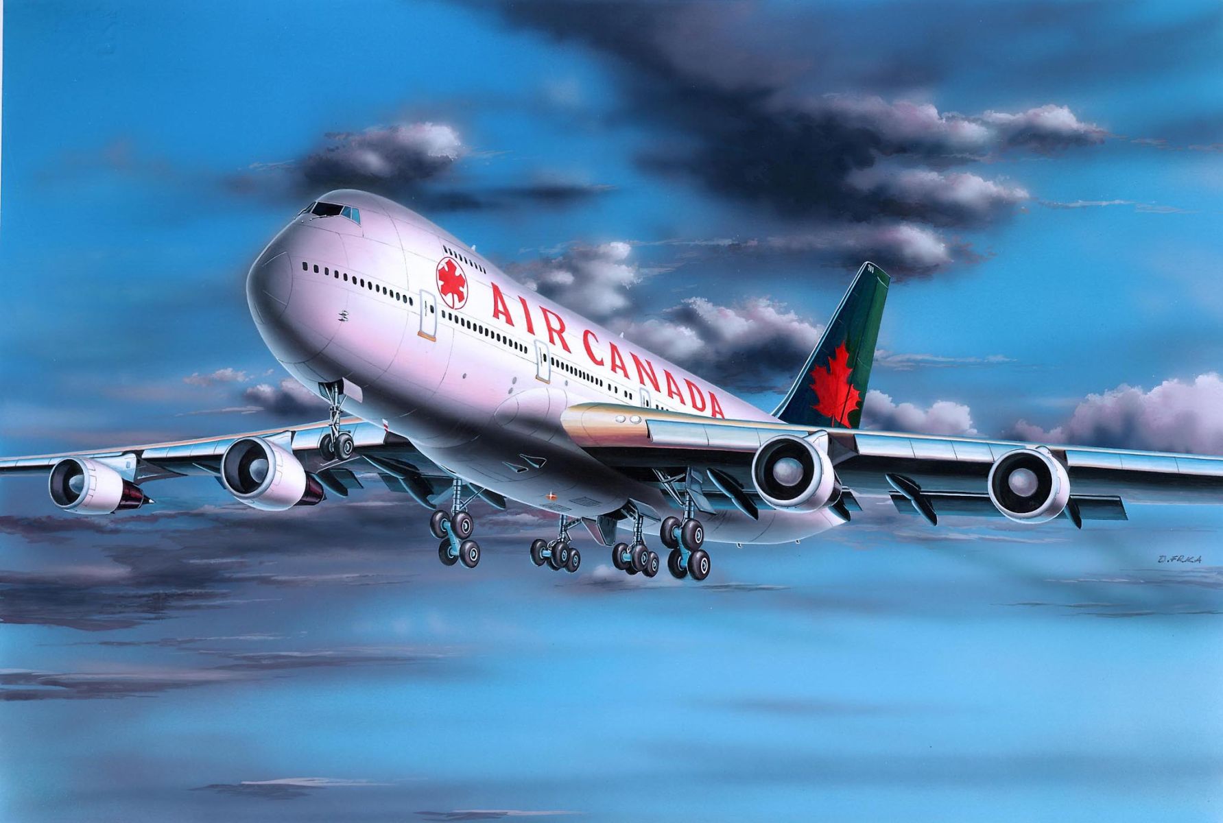 Revell 04210 - Boeing 747-200 Revell 04210 - Boeing 747-200