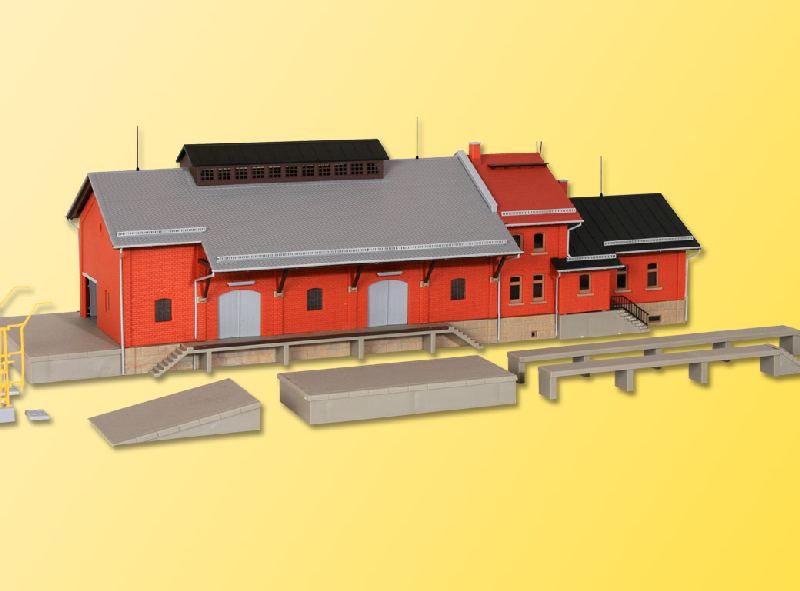 Kibri 39462 - Güterhalle in Münchberg Kibri 39462 - Güterhalle in Münchberg