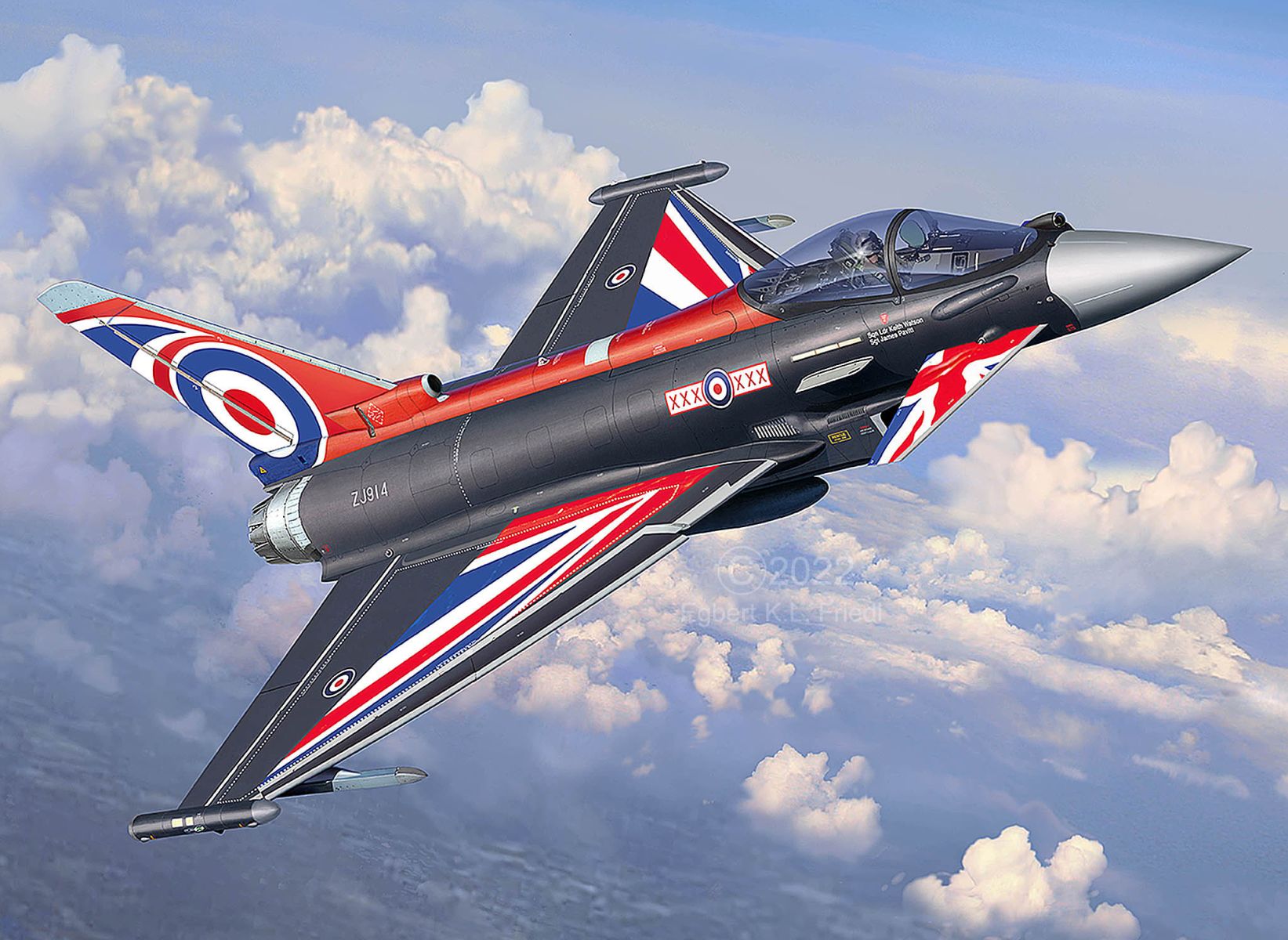 Revell 03820 - Eurofighter Typhoon "Black Jack“ Revell 03820 - Eurofighter Typhoon "Black Jack“