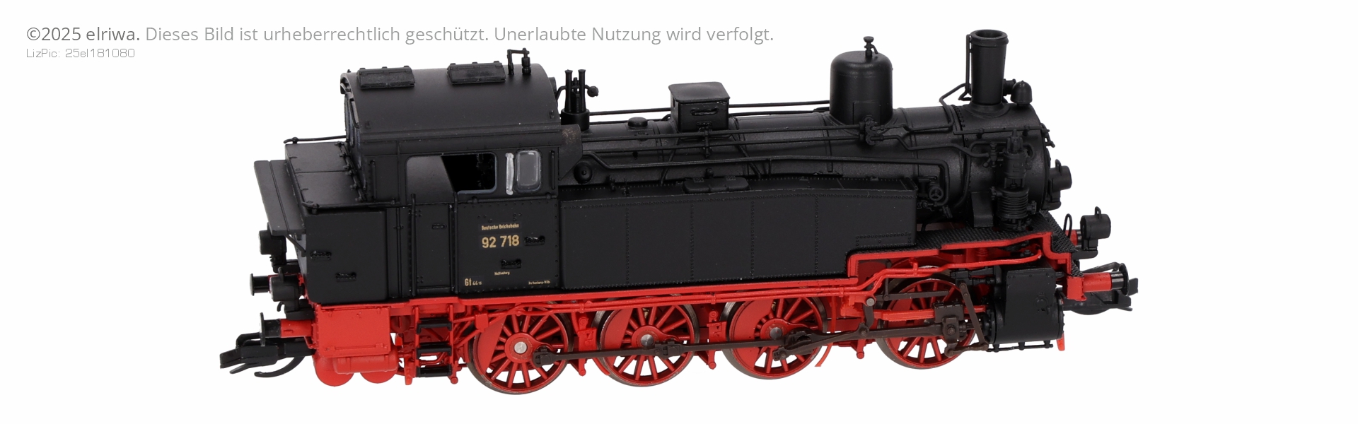 Saxonia 120156 - Dampflok BR 92.5 (pr. T 13), 92 718, DRG, Ep.II, DC-Sound Saxonia 120156 - Dampflok BR 92.5 (pr. T 13), 92 718, DRG, Ep.II, DC-Sound