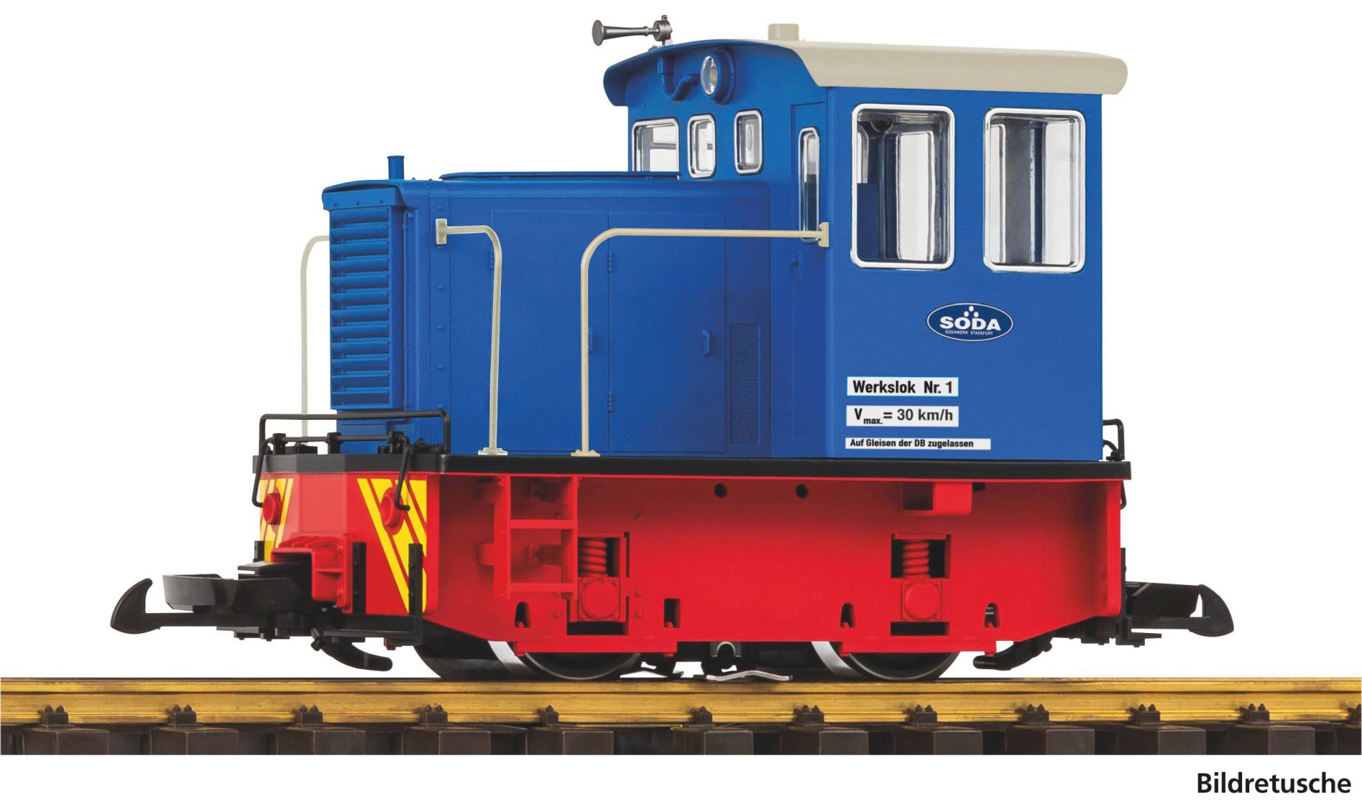 Piko 38517 - Diesellok GE 25-Ton, Werklok Soda, Ep.III-VI