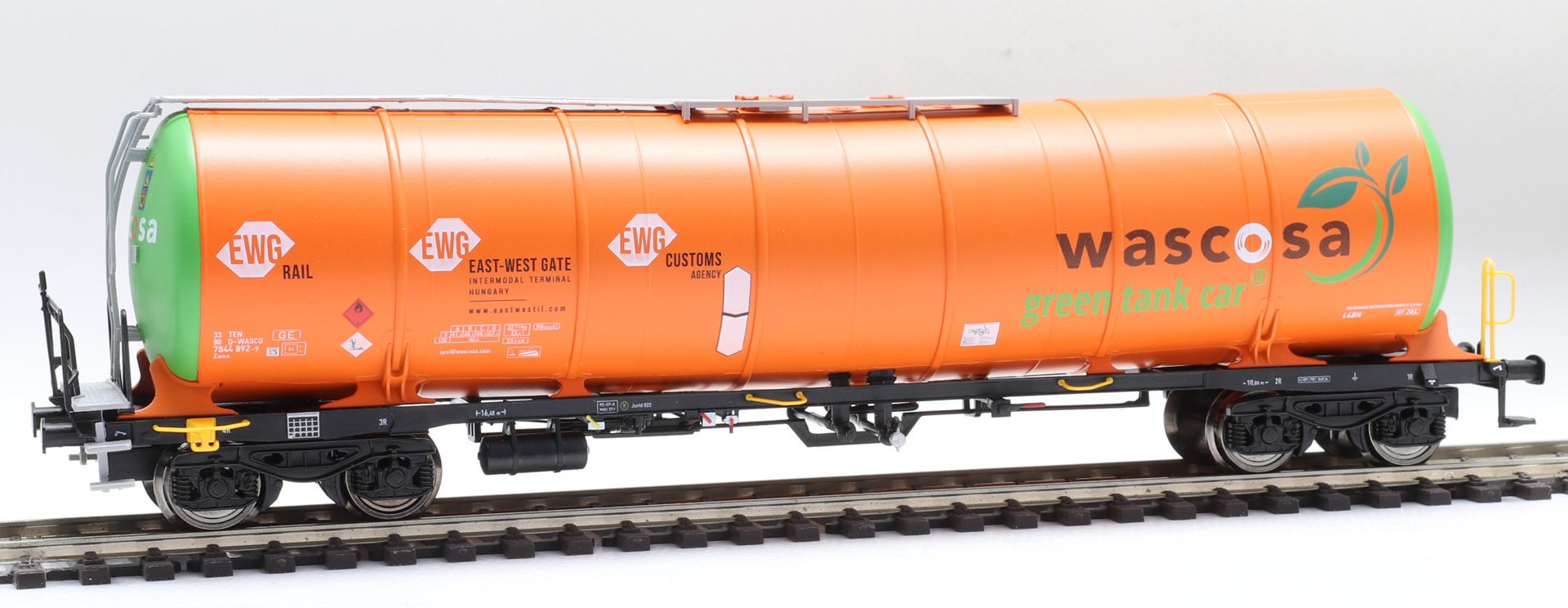 igra 96110043 - Kesselwagen Zans 98, Wascosa, Ep.VI 'green tank car', 3. BN