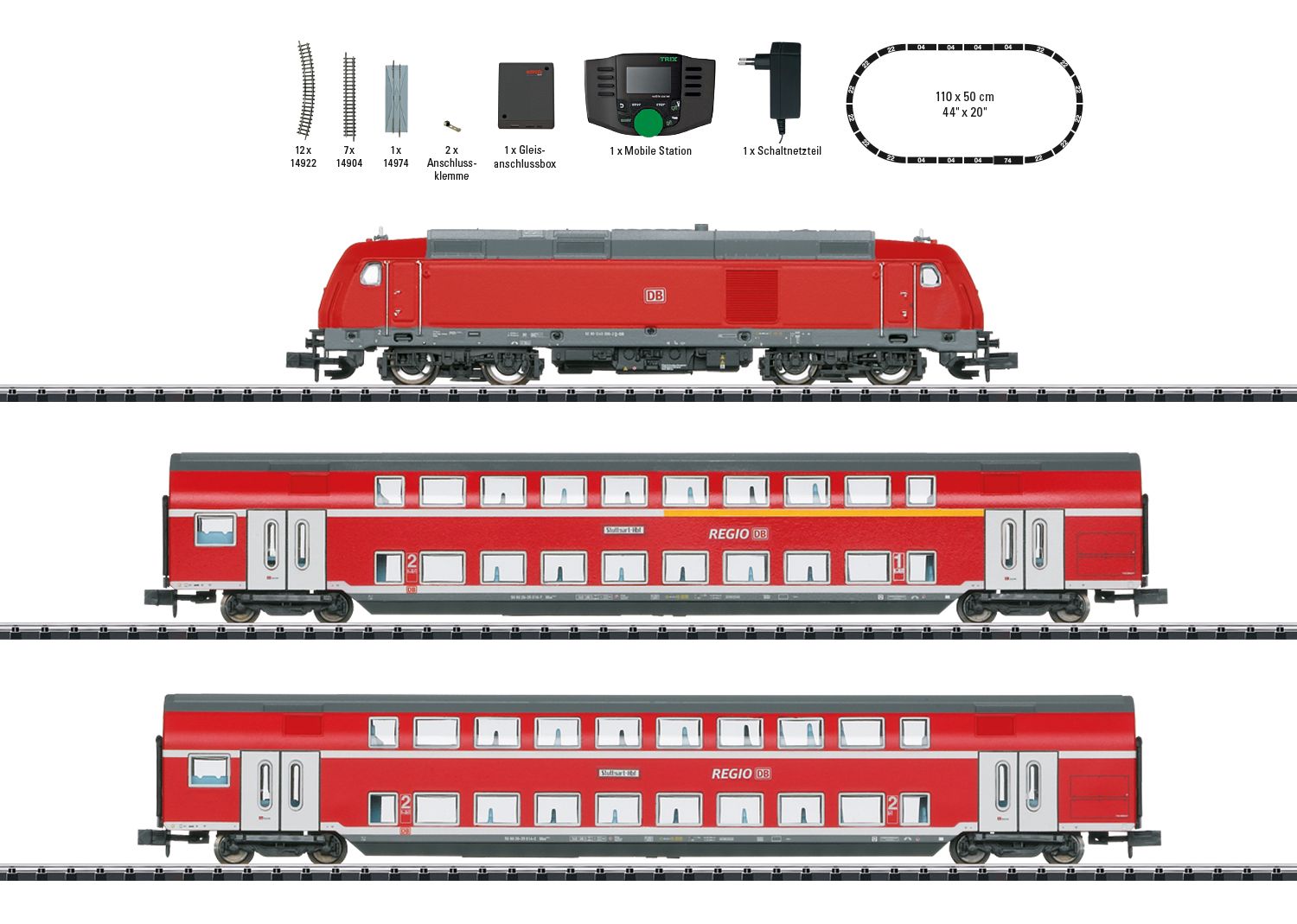 Trix 11148 - Digitales Startset 'Regional Express', DBAG, Ep.VI, MFX-DC-Sound