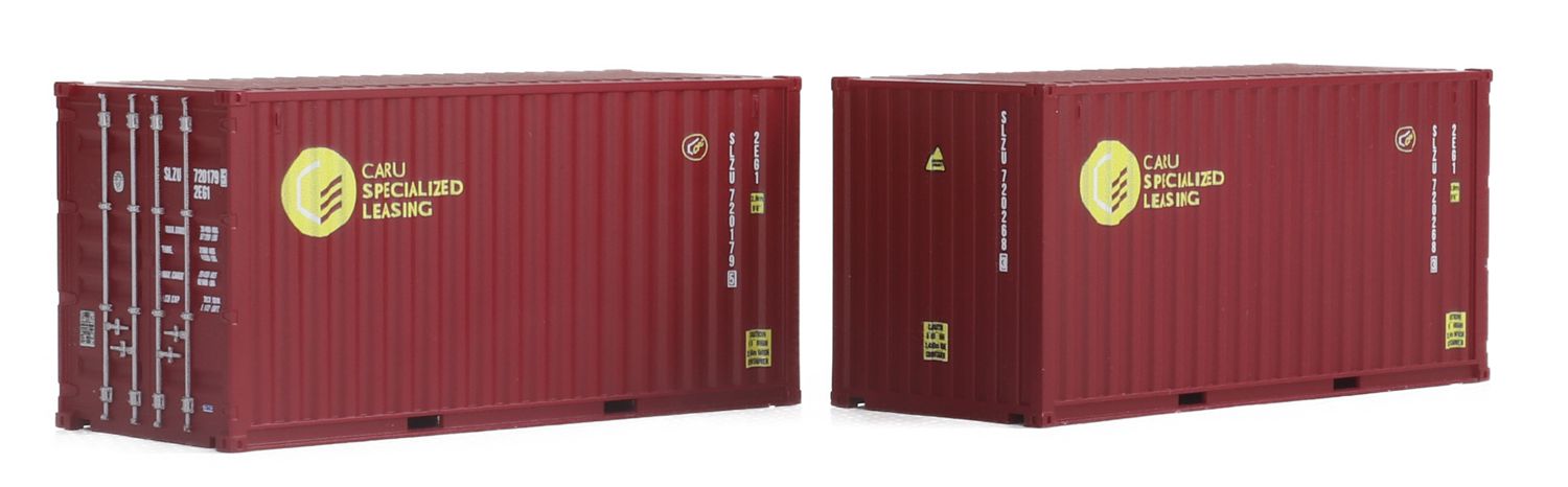 igra 98010050 - 2er Set Container 20', HC Caru