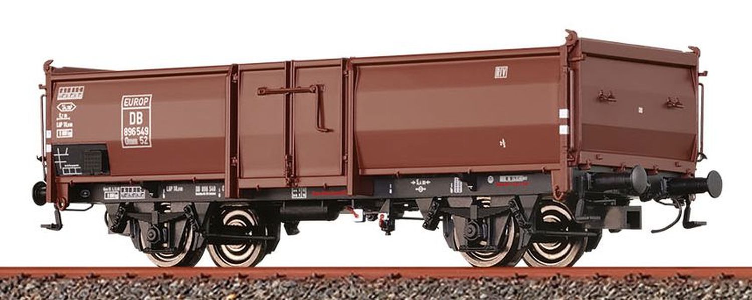 Brawa 48632 - Offener Güterwagen Omm 52, DB, Ep.III