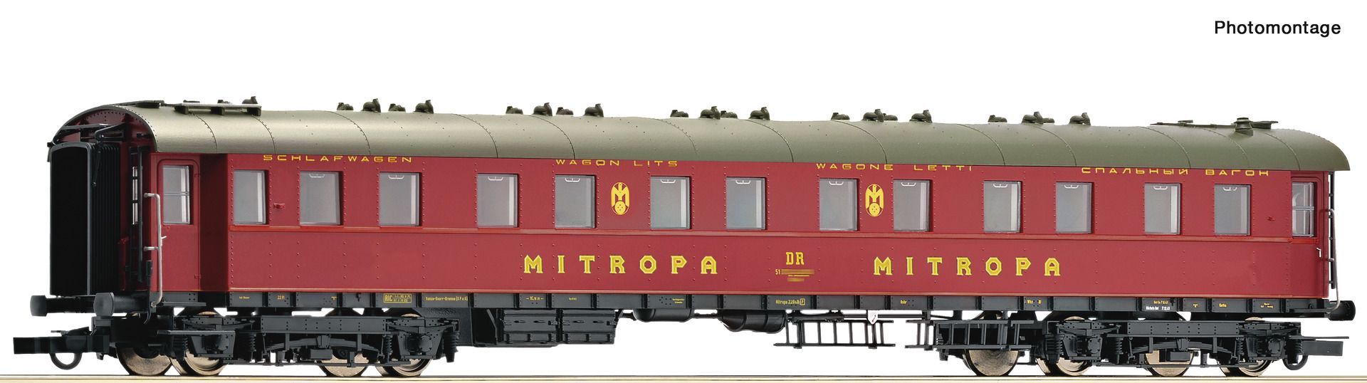 Roco 6200203 - Schlafwagen Bauart 28 WLAg, DR, Ep.IV