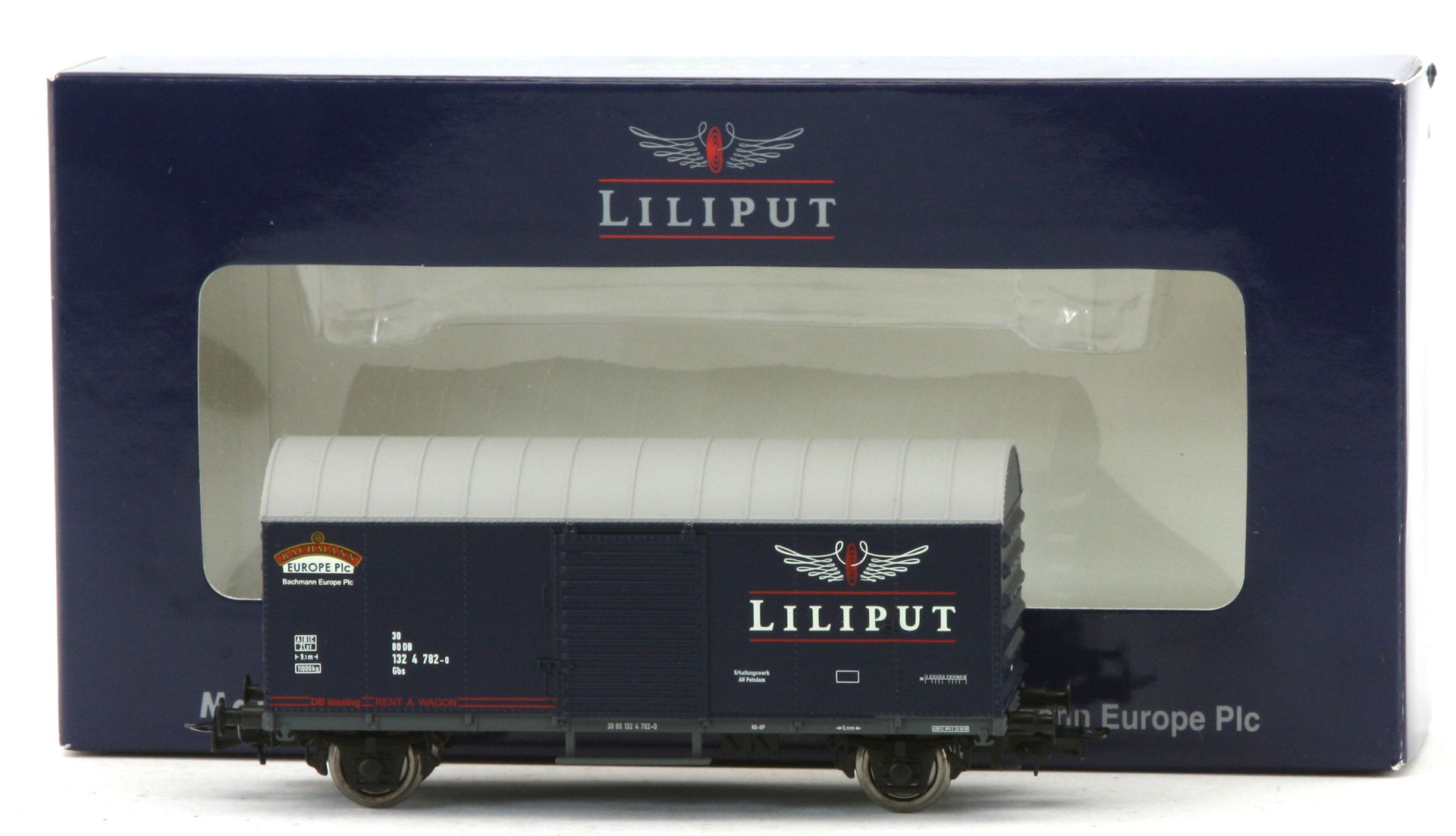 Liliput 222796-G - Gedeckter Güterwagen, Liliput Werbewagen