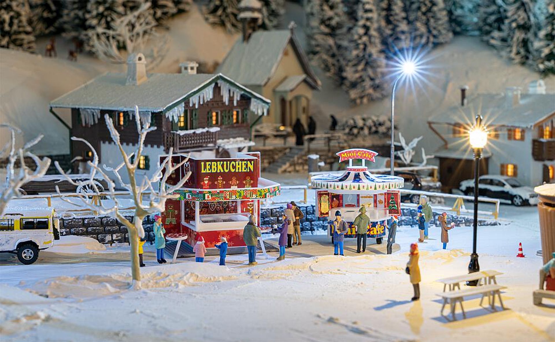 Faller 134001 - 2 Weihnachtsmarktbuden