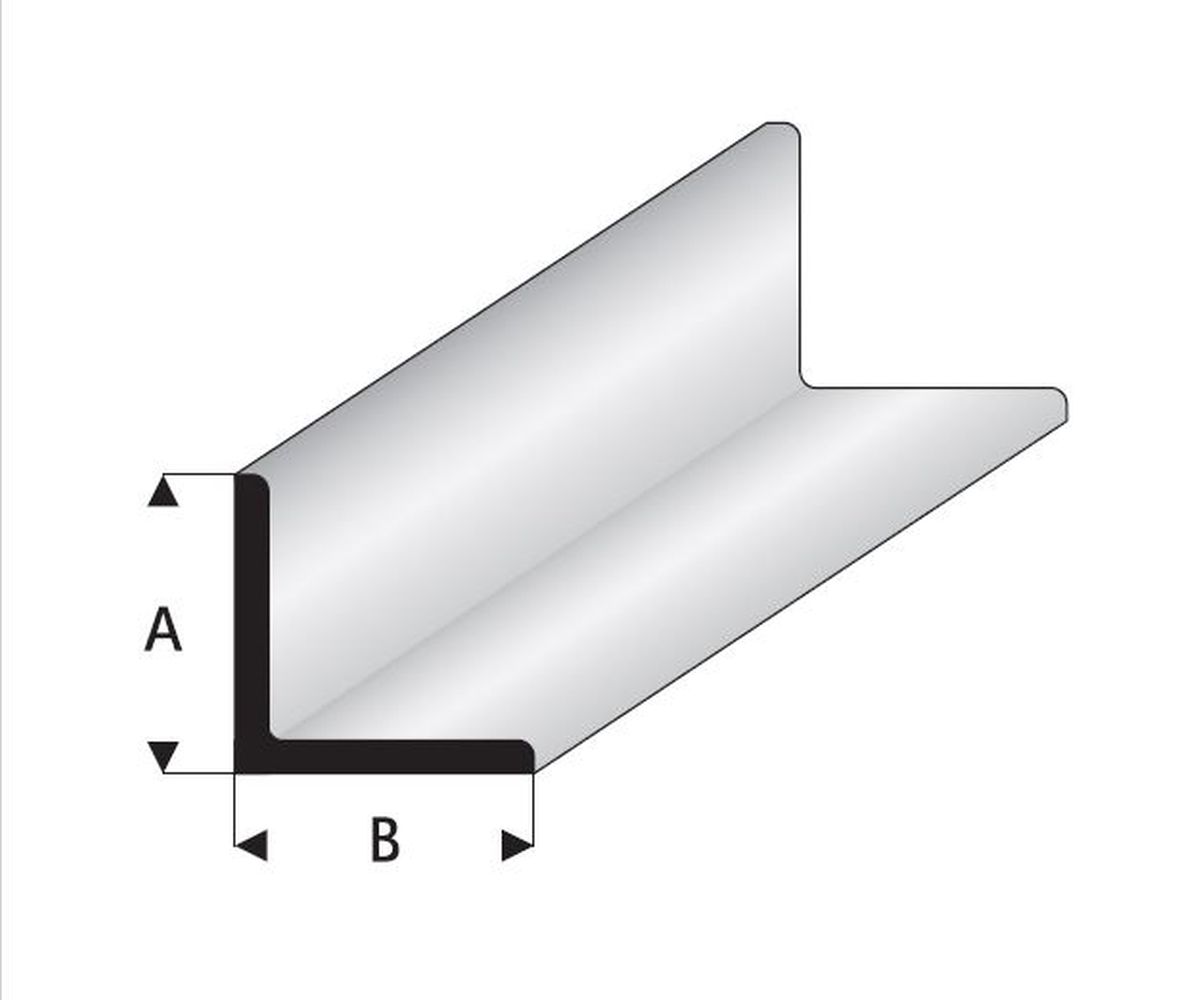 Maquett 416-60 - Profil, L-Form, Länge 100cm, 7,0 x 7,0mm