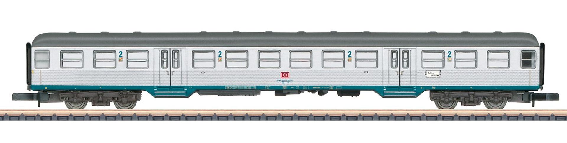 Märklin 87163 - Personenwagen Silberling, Bn 720, DBAG, Ep.V