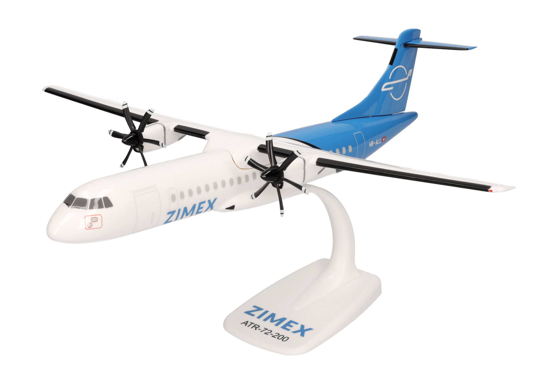 Herpa 614177 - Zimex Aviation ATR-72-200F