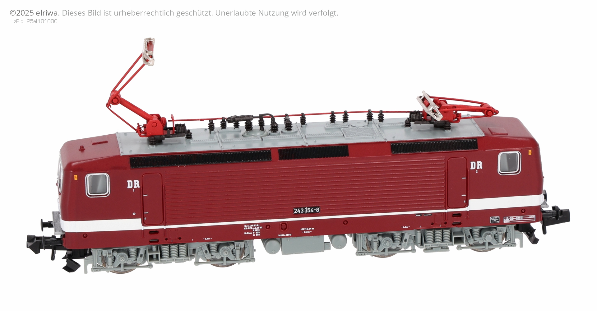 Fleischmann 7560015 - E-Lok 243 354-8, DR, Ep.IV