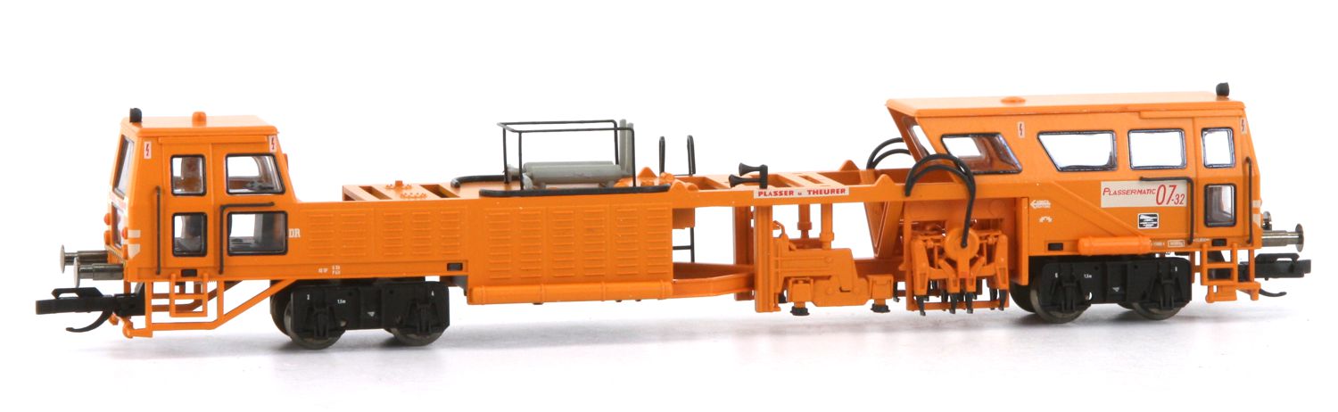 Fischer-Modell 26013105 - Gleisstopfmaschine UNIMAT, DR, Ep.IV, orange