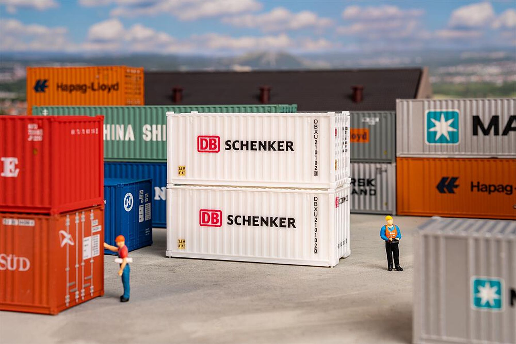 Faller 182053 - 2er Set 20' Container DB