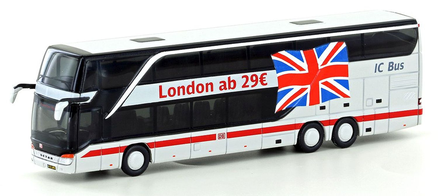 MiNis LC4462 - Setra S431 DT DB IC Bus 'London'