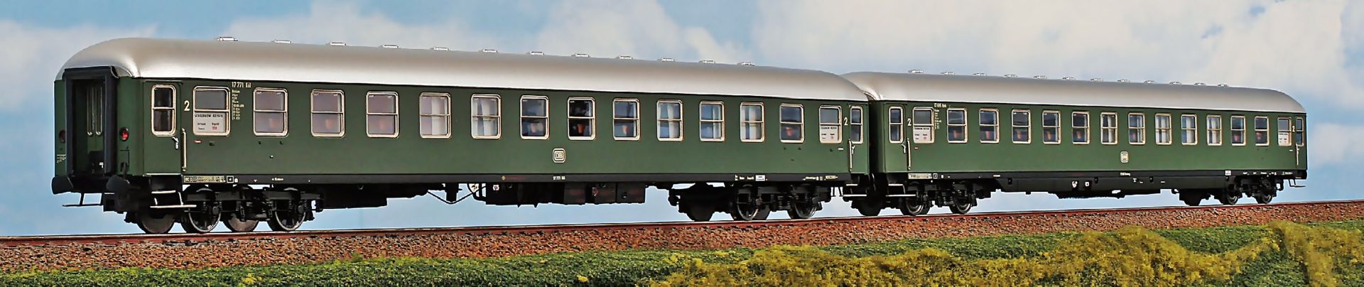 ACME AC 55307 - 2er Set Personenwagen 'Scharnow', DB, Ep.III, Set C ACME AC 55307 - 2er Set Personenwagen 'Scharnow', DB, Ep.III, Set C