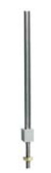 Sommerfeldt 390 - 5 H-Profil-Masten, 53mm hoch, Neusilber
