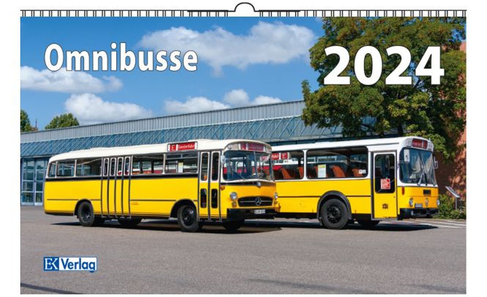 EK-Verlag 5921 - Kalender Omnibusse 2024