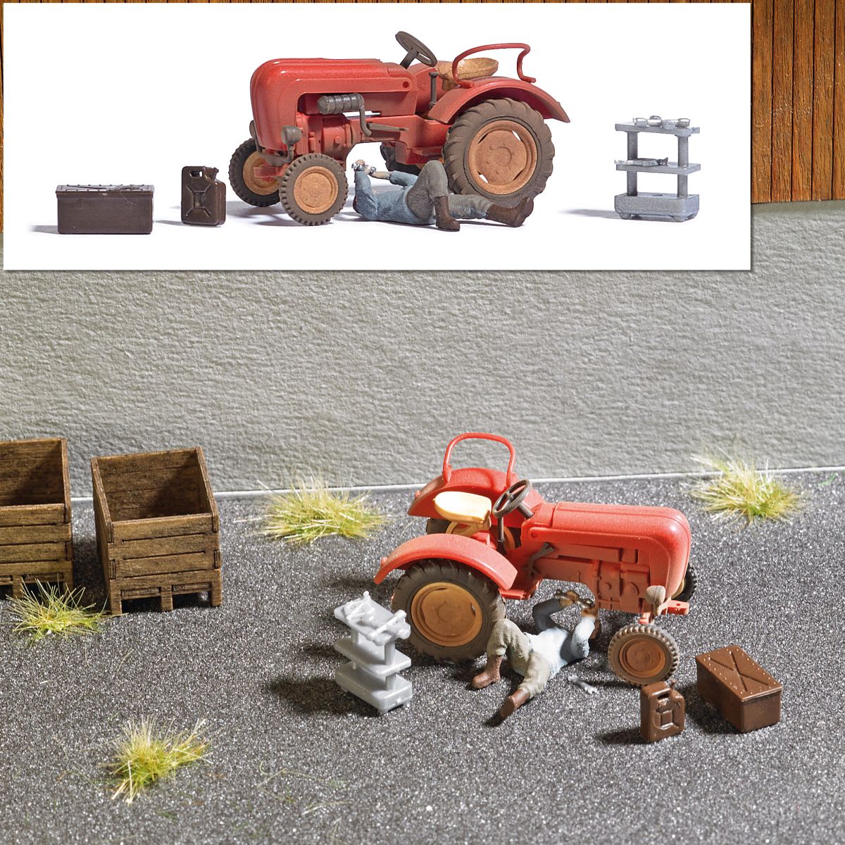 Busch 7937 - Action-Set: Traktorreparatur Busch 7937 - Action-Set: Traktorreparatur