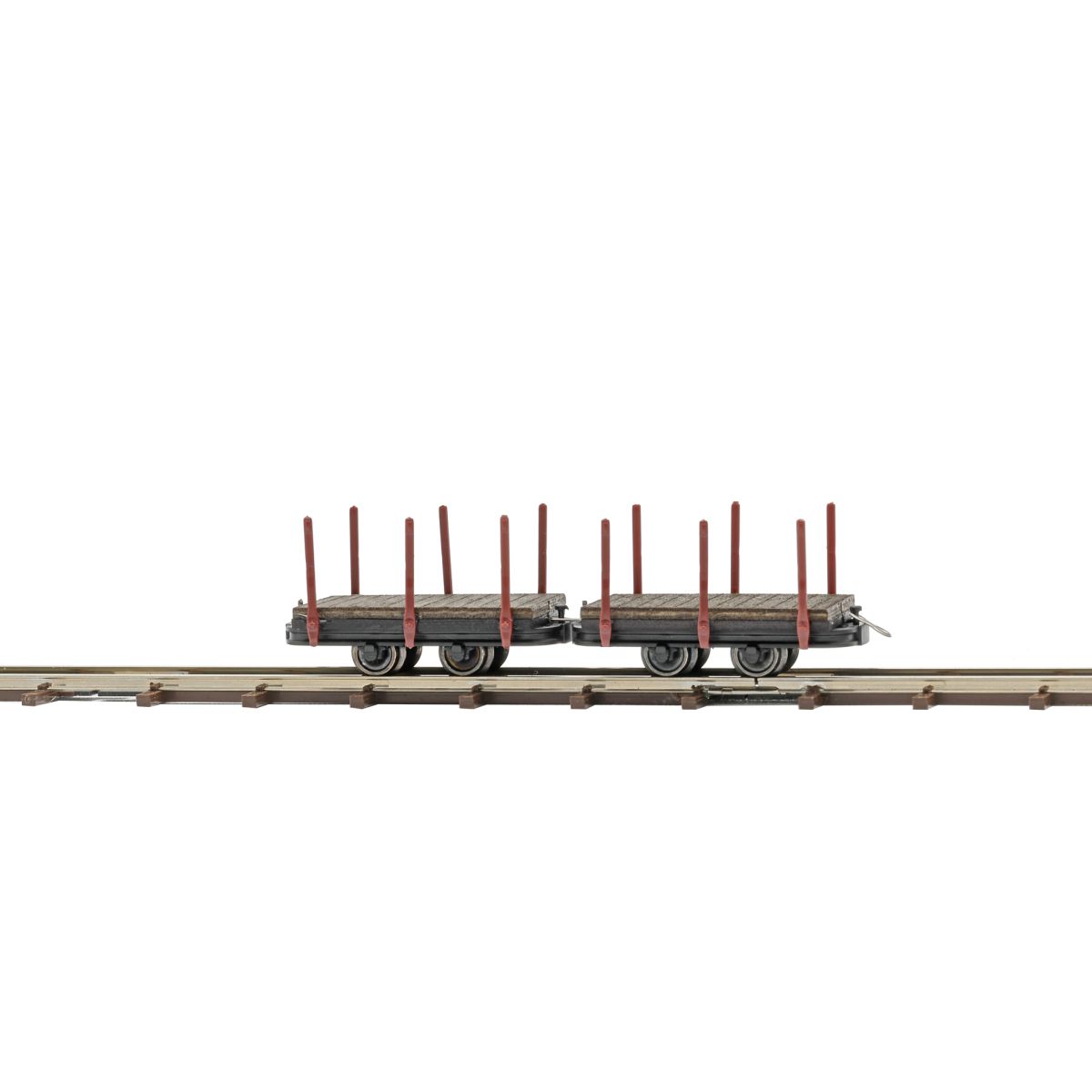Busch 12225 - 2 Einzelrungenwagen