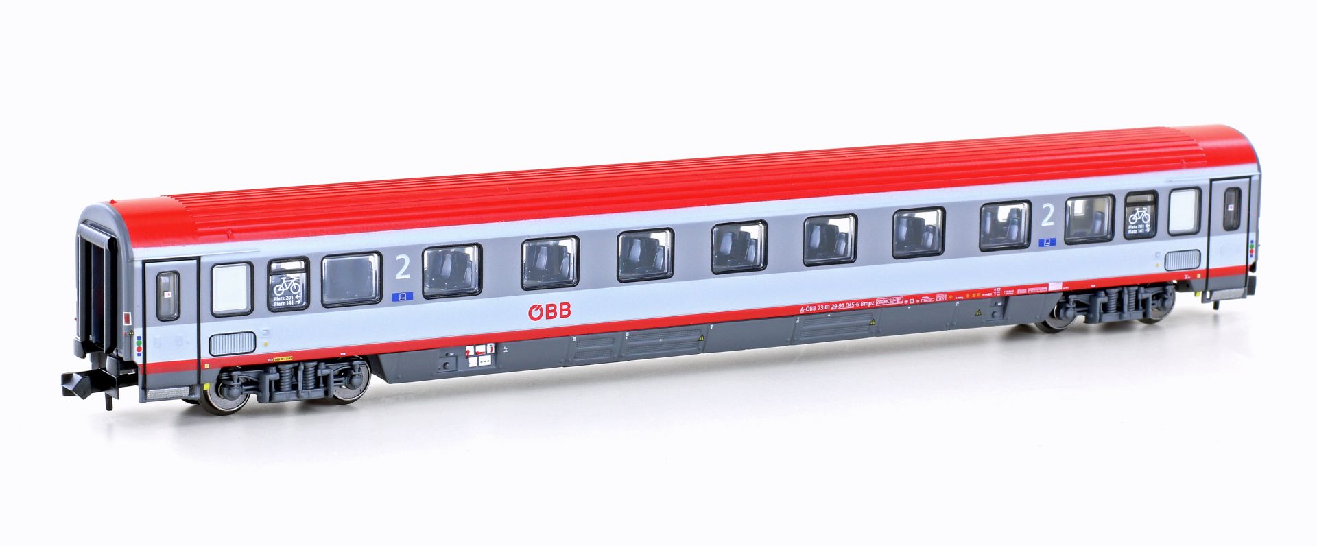 ASM 198170 - Personenwagen Bmpz 19-91.0, 2. Klasse, ÖBB, Ep.VI