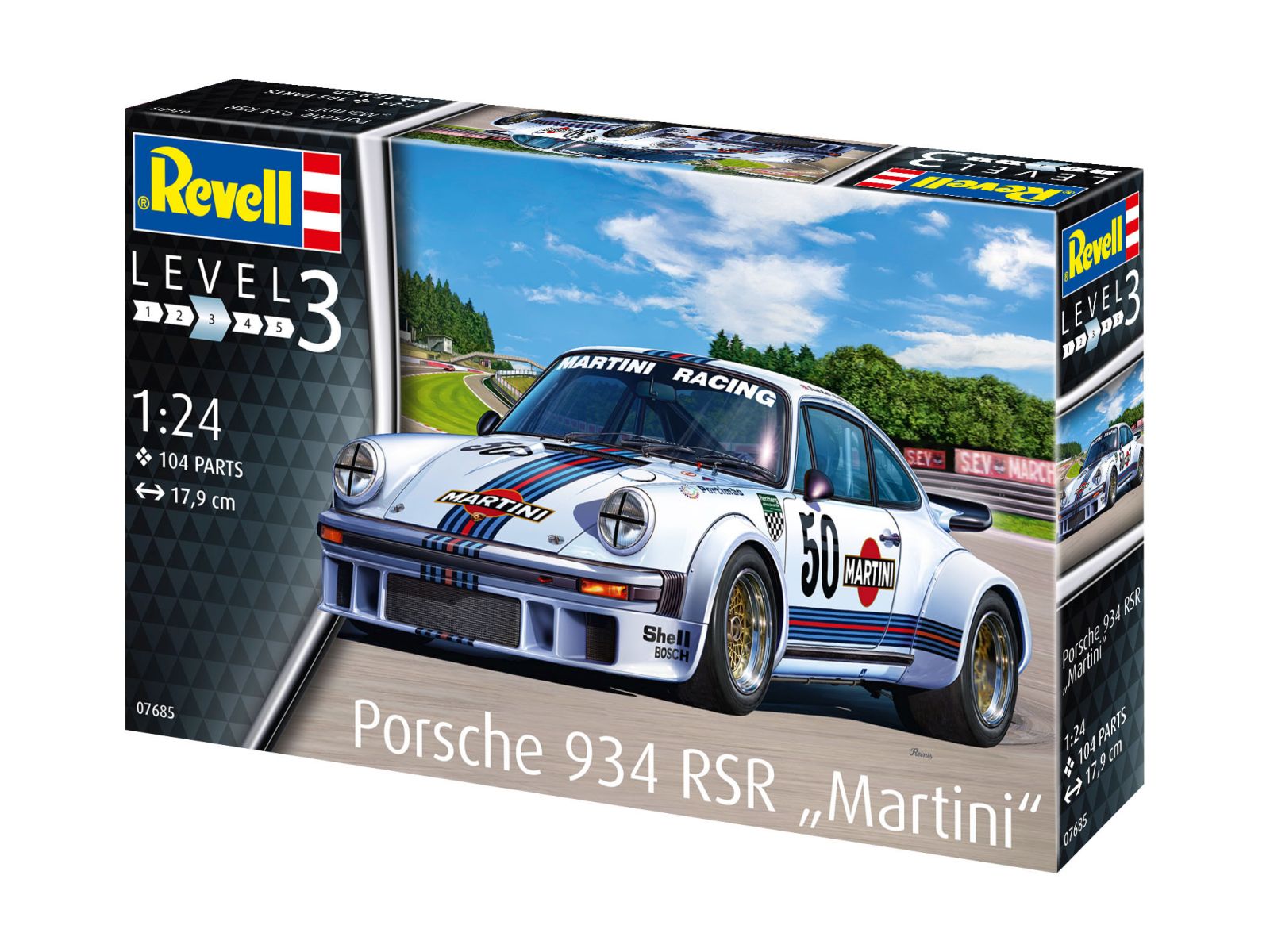 Revell 07685 - Porsche 934 RSR "Martini" Revell 07685 - Porsche 934 RSR "Martini"