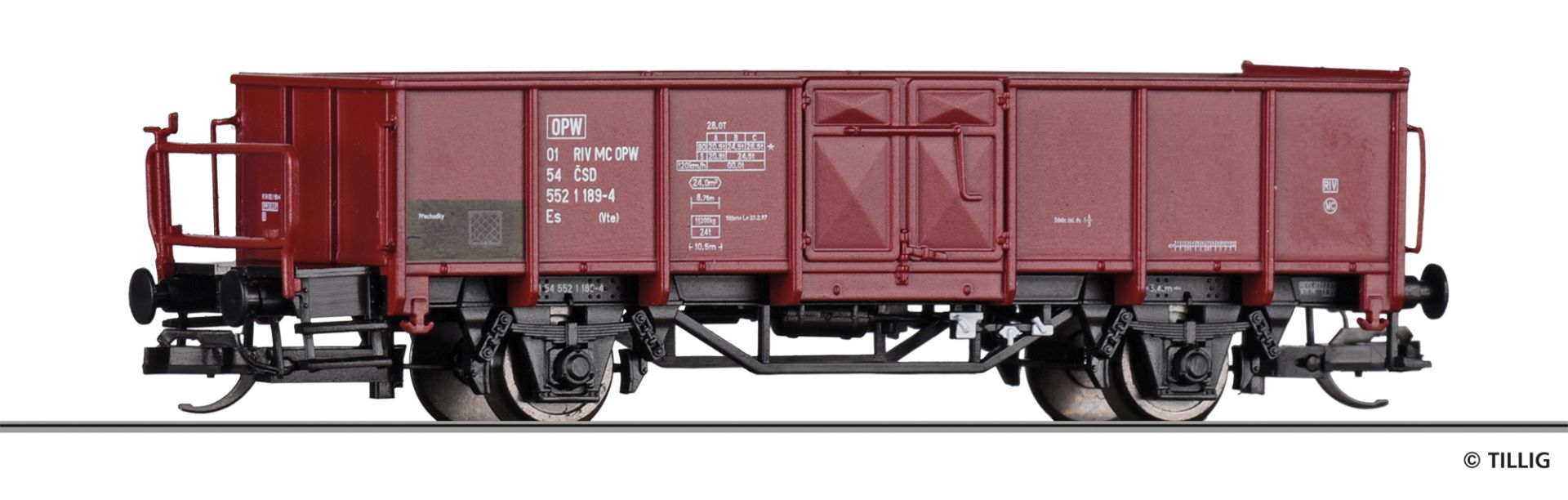 Tillig 14088 - Offener Güterwagen Vte, CSD, Ep.IV