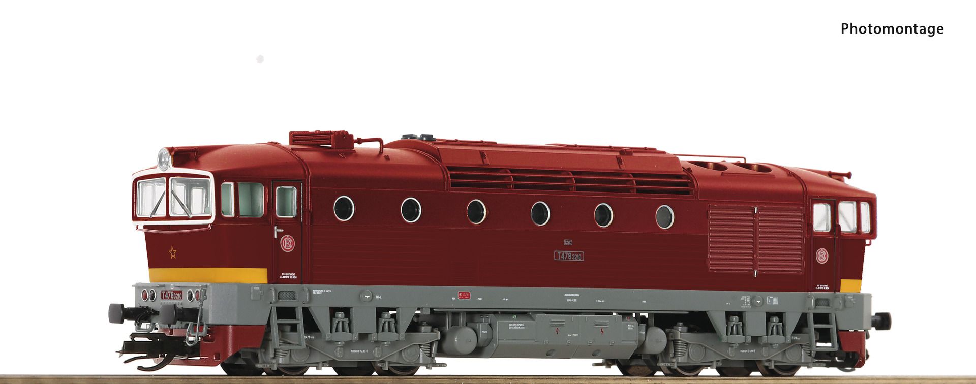 Roco 7380027 - Diesellok T 478 3210, CSD, Ep.IV-V