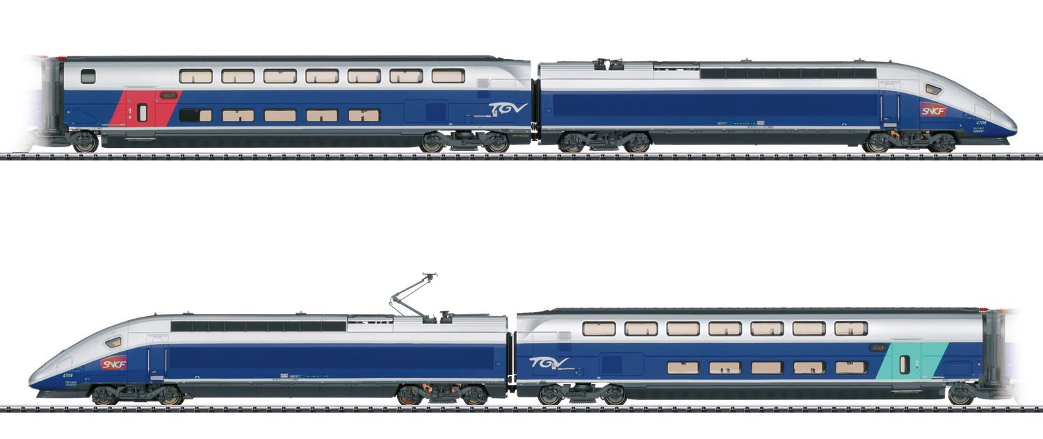 Trix 22381 - Triebzug TGV Euroduplex, SNCF, Ep.VI, DC-MFX-Sound