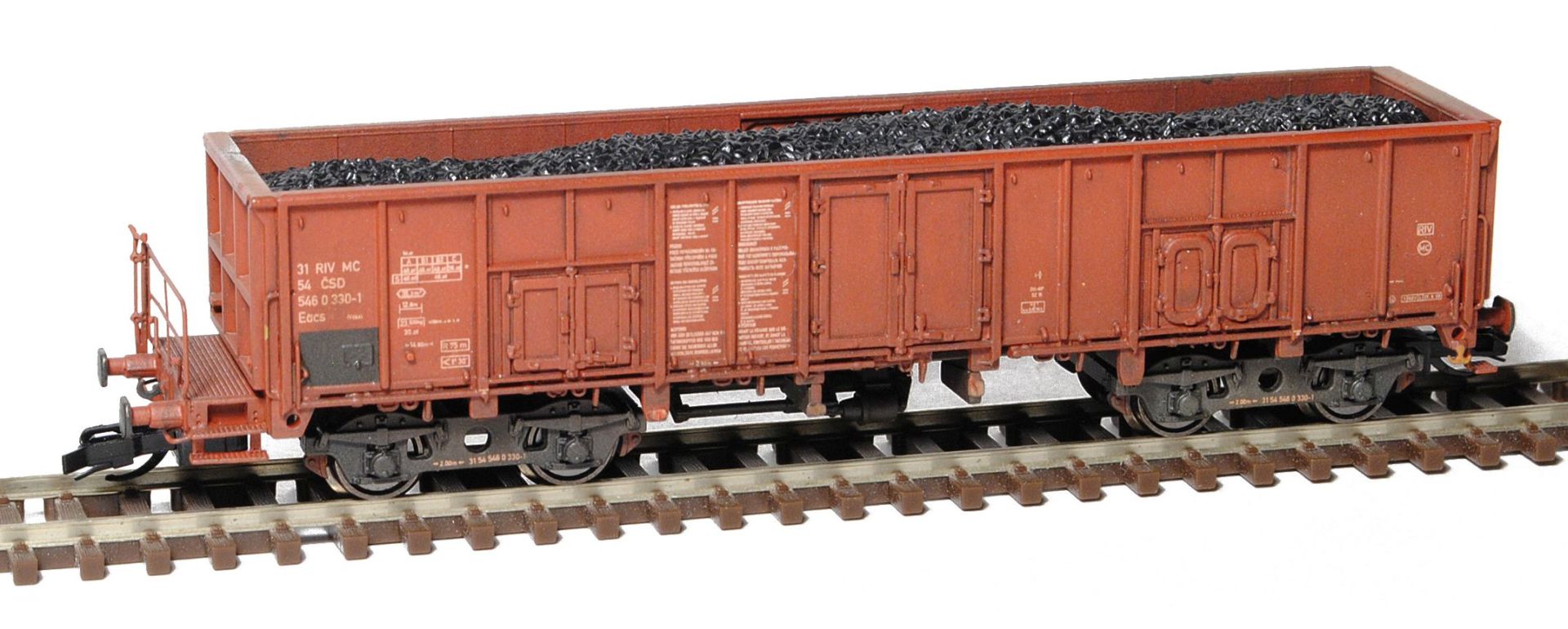 sdv-model 12142 - Offener Güterwagen Eacs/Vase, CSD, Ep.IV, Bausatz