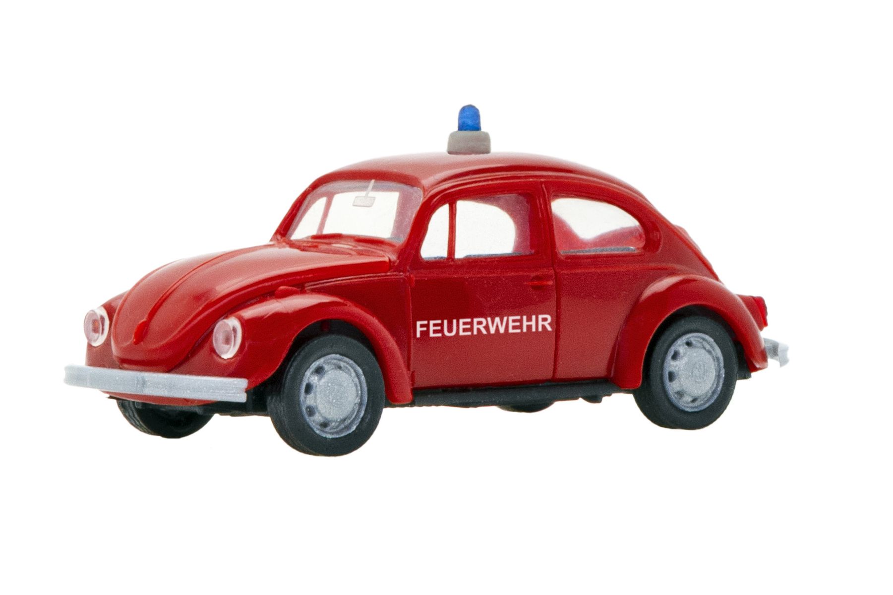 Viessmann 1160 - VW Käfer Typ Feuerwehr mit LED-Beleuchtung und Blaulicht