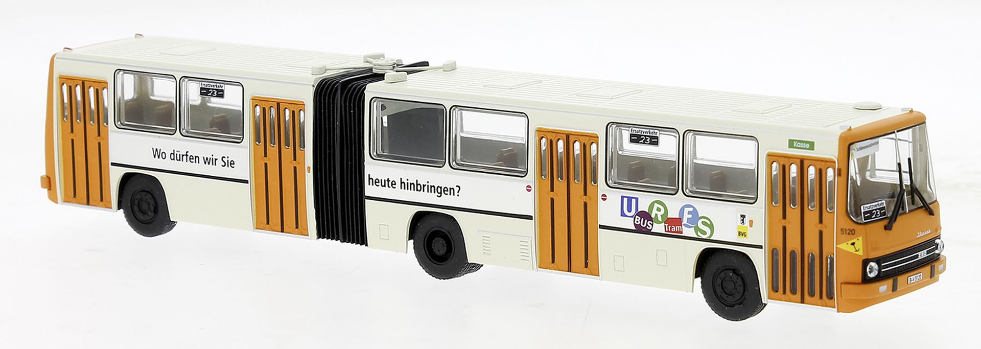 Brekina 59730 - Ikarus 280.02, BVG - Eigenwerbung, 1990