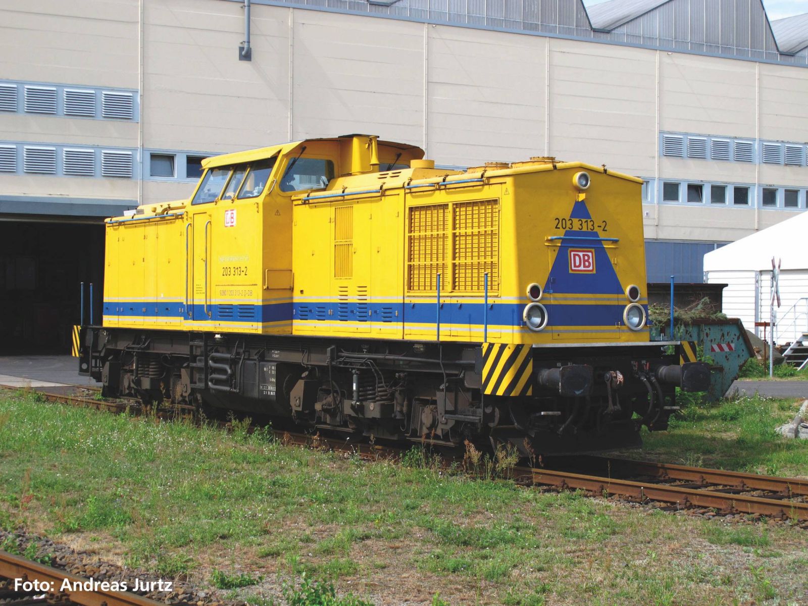 Piko 37558 - Diesellok BR 203, Bahnbau, Ep.V