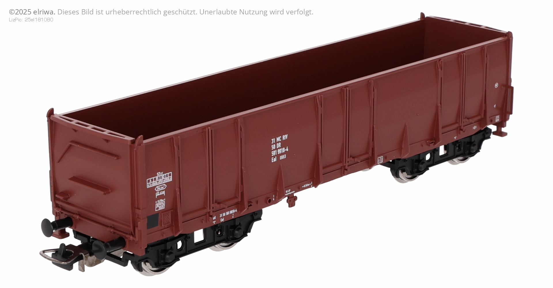 Piko 72253 - Hochbordwagen Eaos, DR, Ep.IV, Betriebnummer 3 Piko 72253 - Hochbordwagen Eaos, DR, Ep.IV, Betriebnummer 3