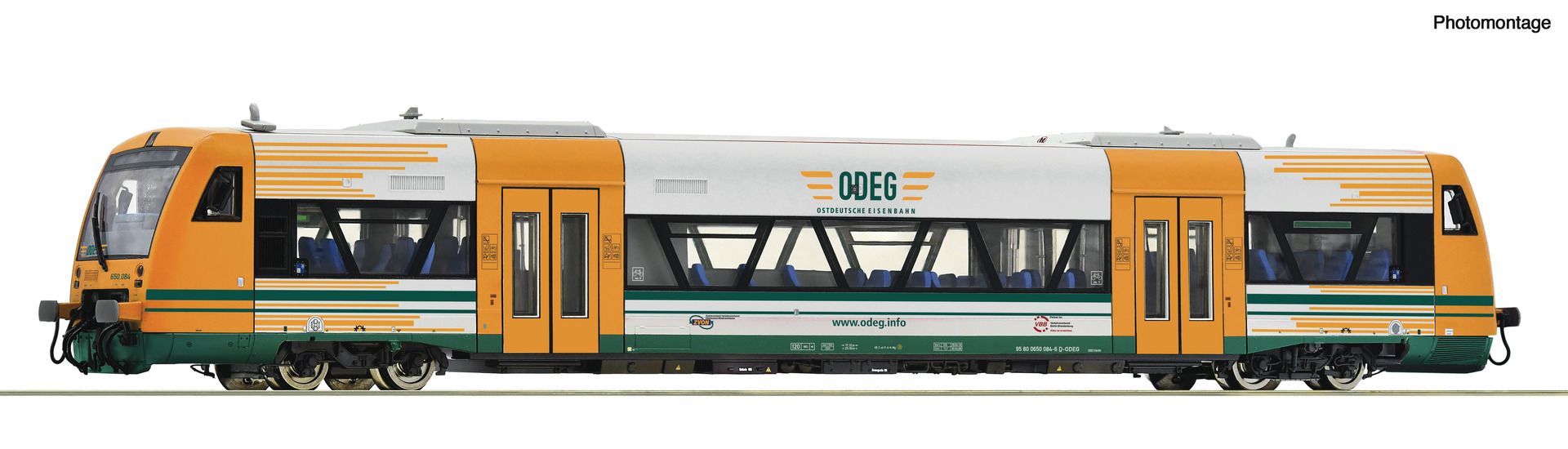 Roco 70184 - Triebwagen BR 650, ODEG, Ep.VI