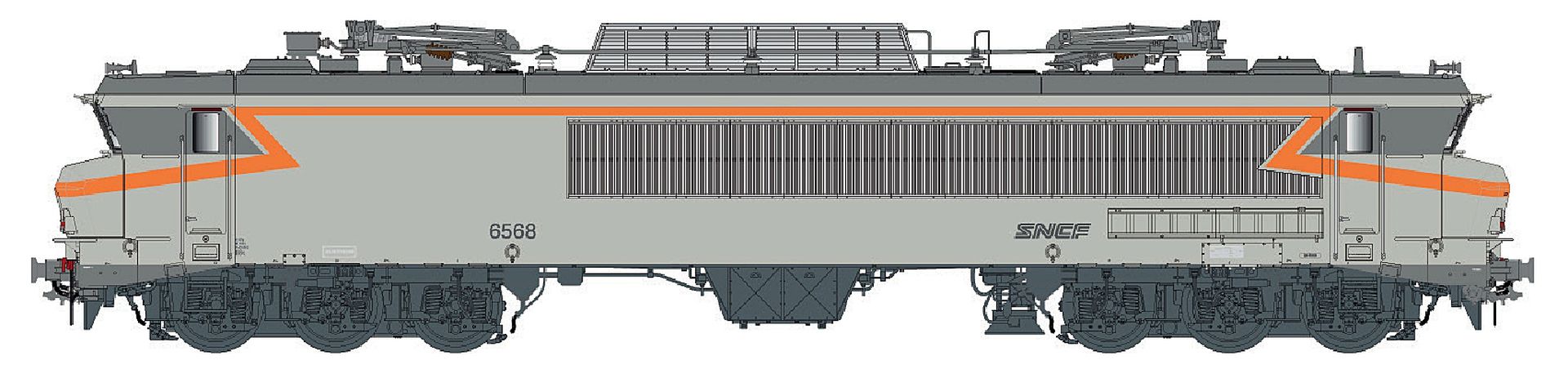 L.S. Models LS10333.1S - E-Lok CC 6558, SNCF, Ep.IV-V, DC-Sound