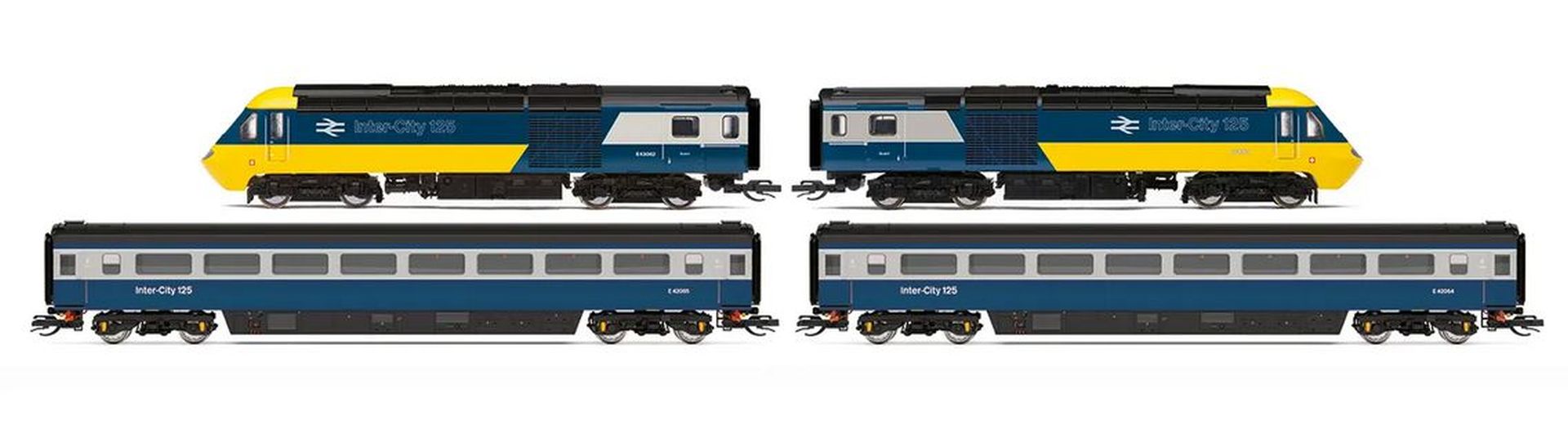 Hornby TT1004MP - Analoges Startset Inter-City 125 High Speed, Ep.VI, mit EU-Trafo