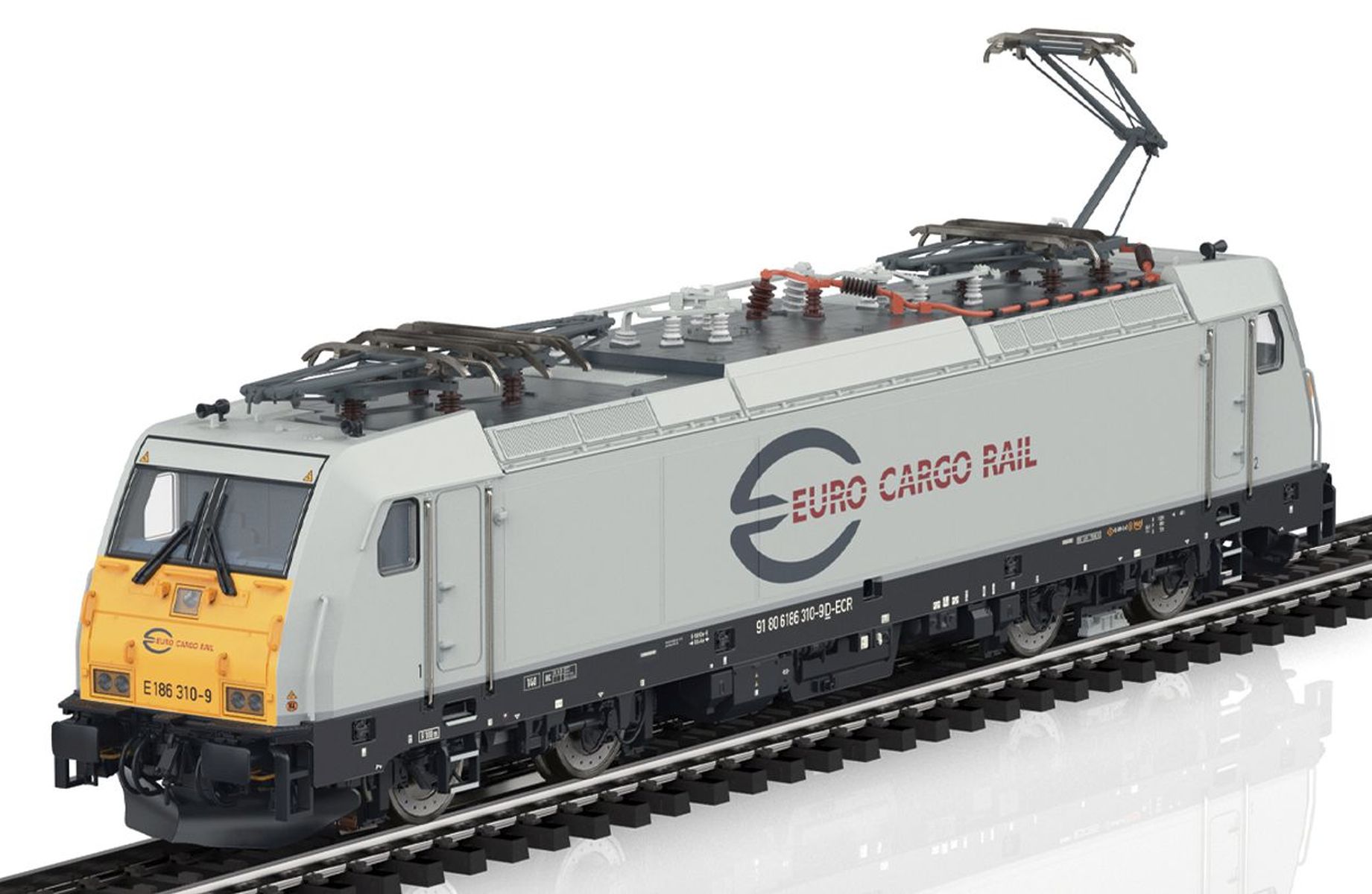 Märklin 38804 - E-Lok 186 310-9, EURO RAIL CARGO, ECR, Ep.VI, MFX+-Sound